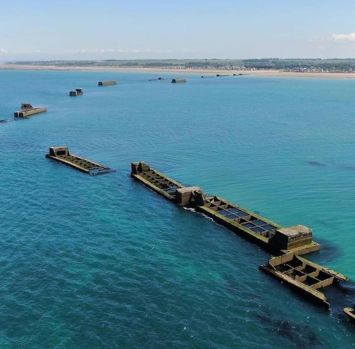Le Refuge Marin Courseulles-sur-Mer Exterior foto