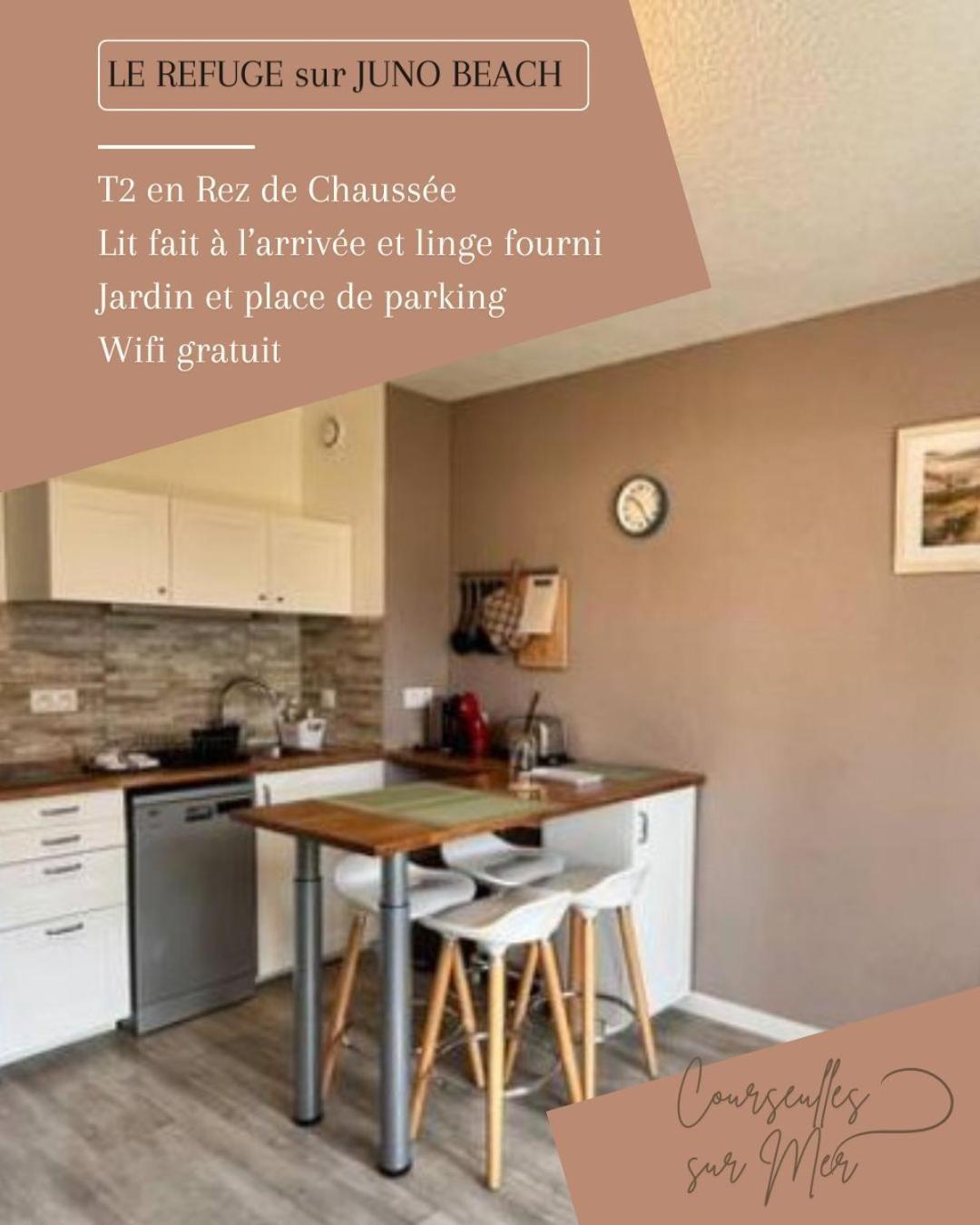 Le Refuge Marin Courseulles-sur-Mer Exterior foto