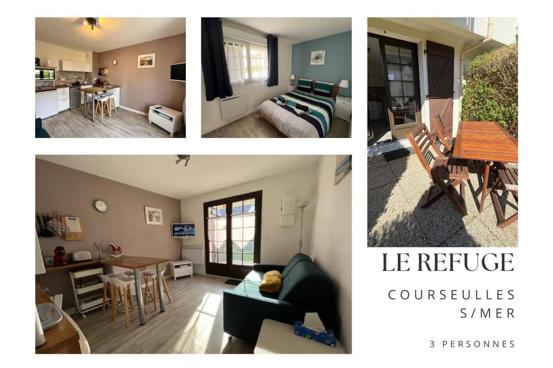 Le Refuge Marin Courseulles-sur-Mer Exterior foto